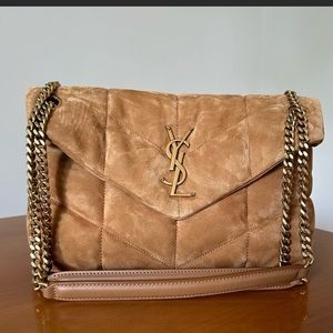 LIKE NEW Saint Laurent Small Puffer Handbag